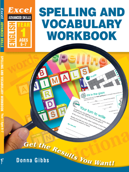 Picture of Excel Advanced Skills - Spelling and Vocabulary Workbook Year 1