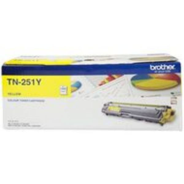 Picture of Brother TN-251 Yellow Toner Cartridge