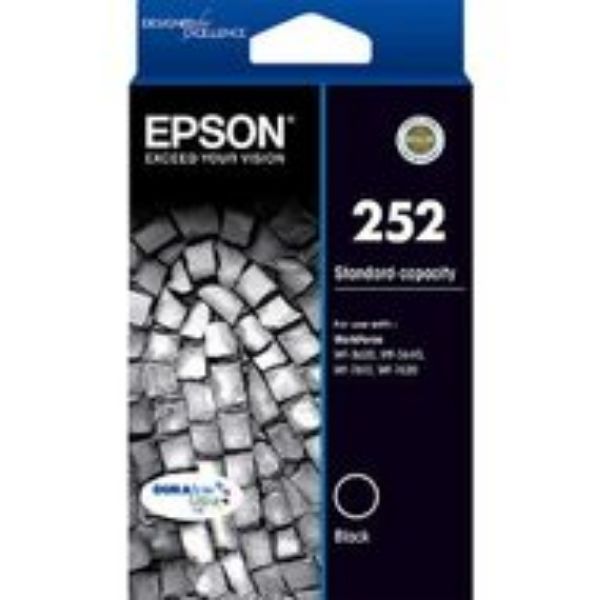 Picture of Epson 252 Black Ink Cartridge