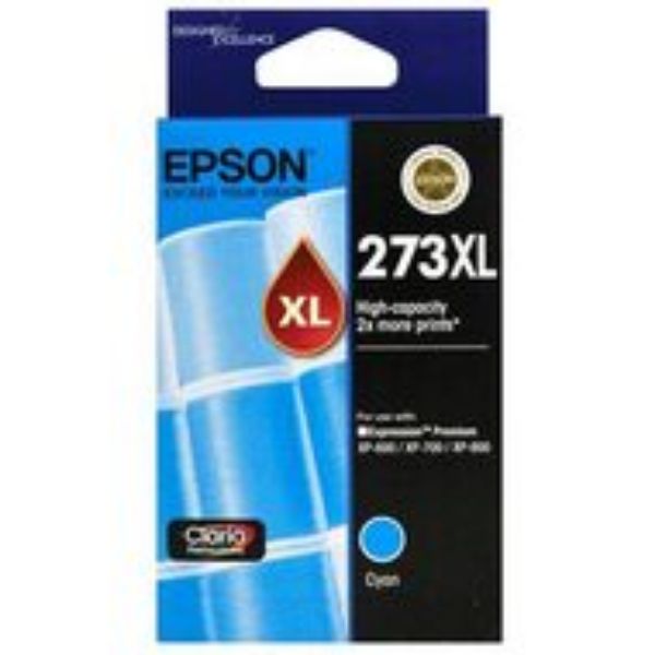 Picture of Epson 273 HY Cyan Ink Cartridge