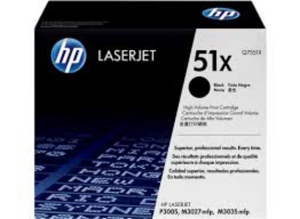 Picture of HP No.51X Toner Cartridge