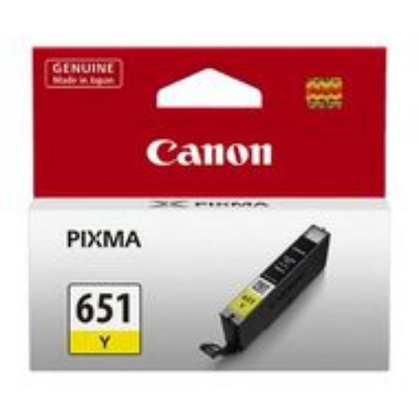 Picture of Canon CLI-651 Yellow Ink Cartridge