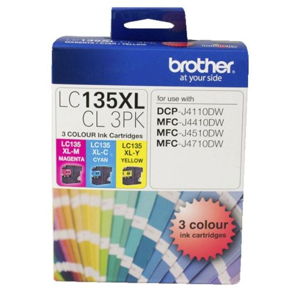 Picture of Brother LC135XL CMY 3PK