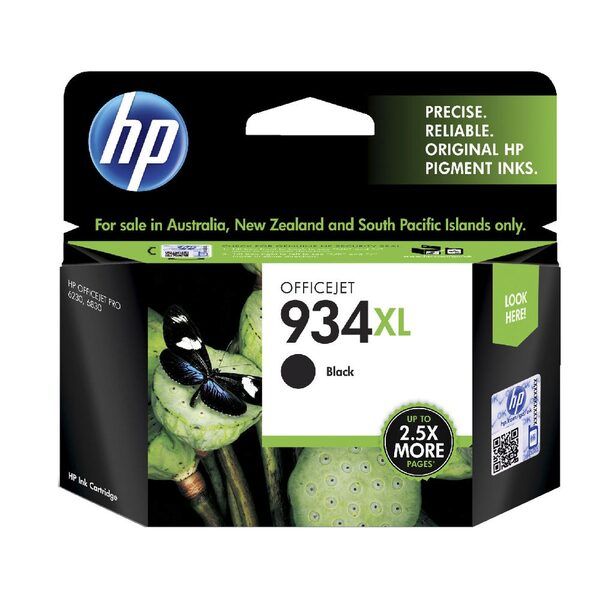 Picture of HP 934 Black XL Ink C2P23AA