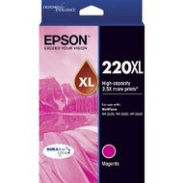 Picture of Epson 220 High Yield Magenta Ink Cartridge