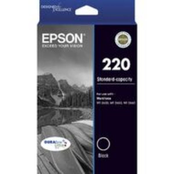 Picture of Epson 220 Black Ink Cartridge