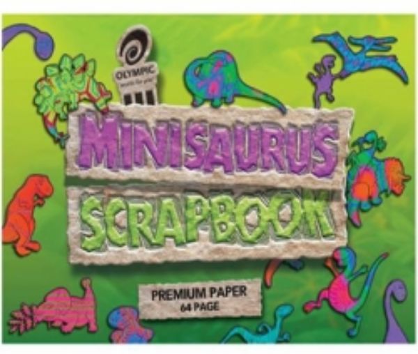 Picture of Scrapbook Minisaurus Bond 168mm x 240mm 64 Pages