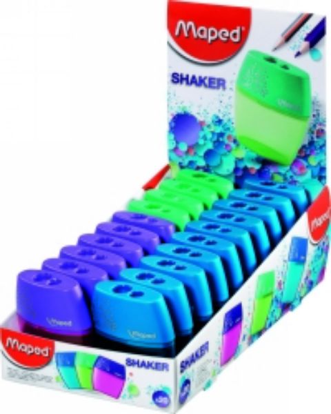 Picture of Sharpener Pencil Maped Shaker 2 Hole