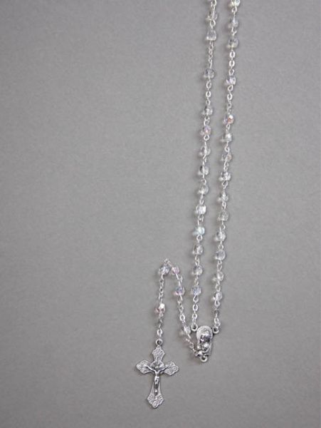 Picture of Rosary Crystal 4mm - Clear