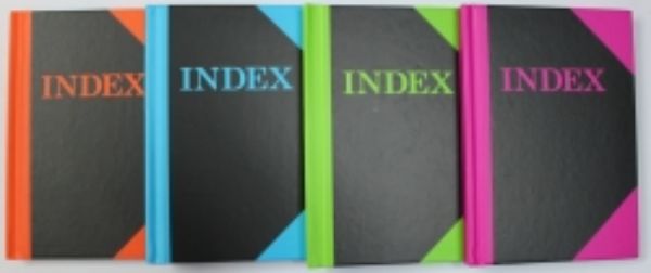 Picture of Index Book A5 Assorted Colours 192 Pages