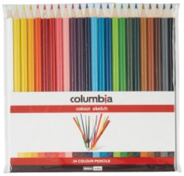 Picture of Pencils Coloured Columbia Packet 24