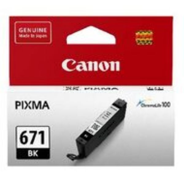 Picture of Canon CLI671 Black Ink Cartridge