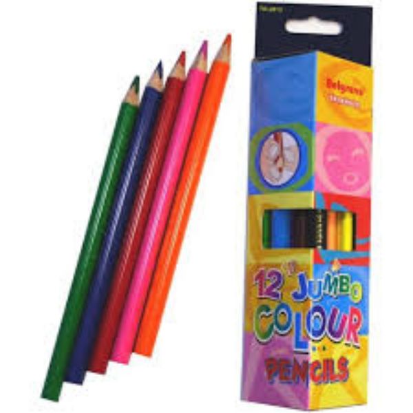 Picture of Pencils Colour Belgrave Jumbo Tri Packet 12