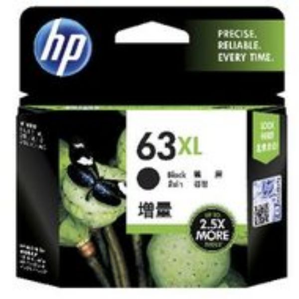 Picture of HP 63XL Black Ink  Cartridge