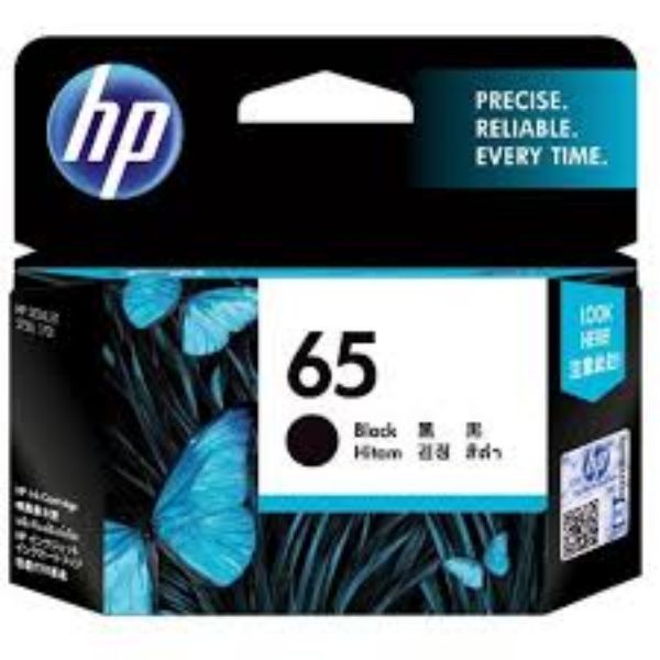 Picture of HP 65 Black Ink Cartridge N9K02AA