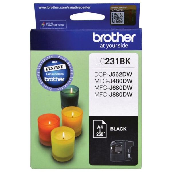 Picture of Brother LC-231 Black Ink Cartridge