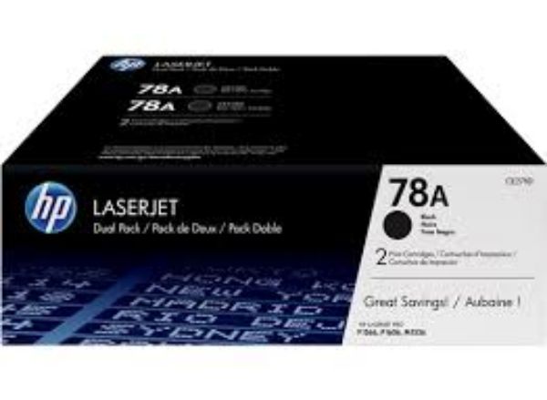 Picture of HP #78A Black Toner twin pack