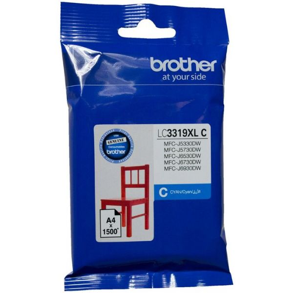 Picture of Brother LC3319 Cyan Ink Cartridge