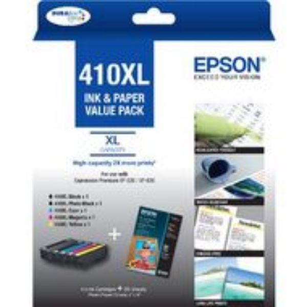 Picture of Epson 410XL Ink Value Pack (BXL, PBXL, CXL, MXL, YXL)