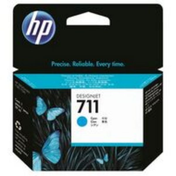 Picture of HP 711 29ml Cyan Ink Cartridge