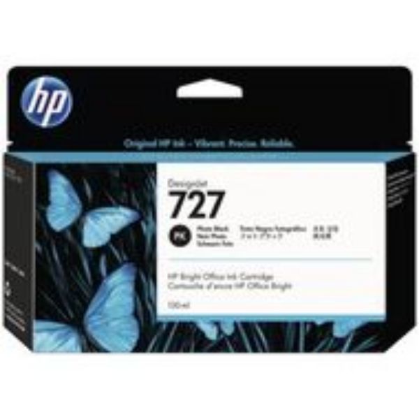 Picture of HP 727 130ml Photo Black Ink Cartridge