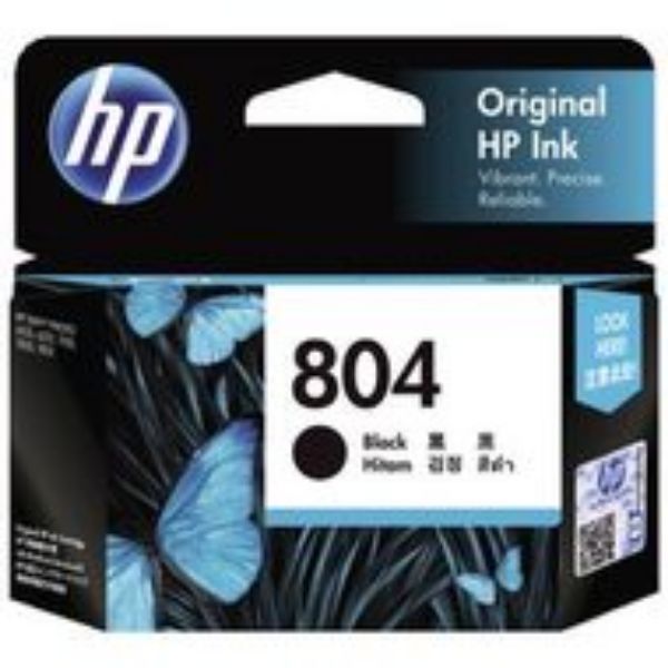 Picture of HP 804 Black Ink Cartridge