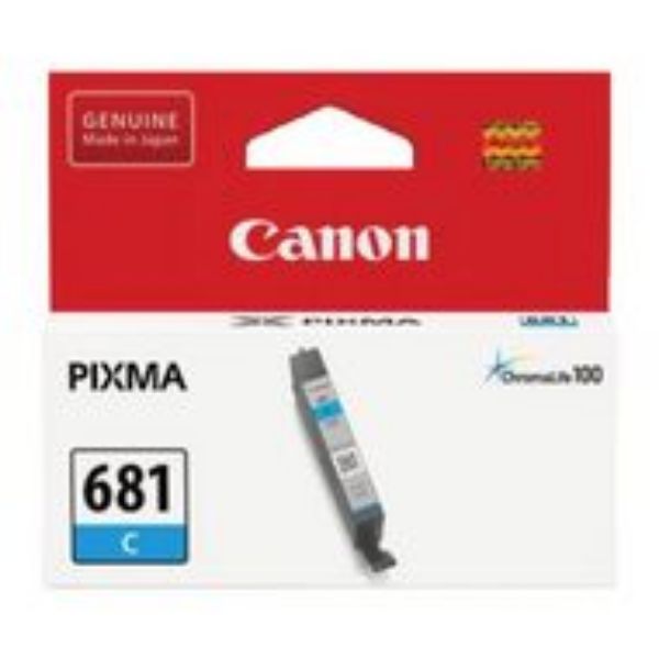 Picture of Canon CLI681 Cyan Ink Cartridge