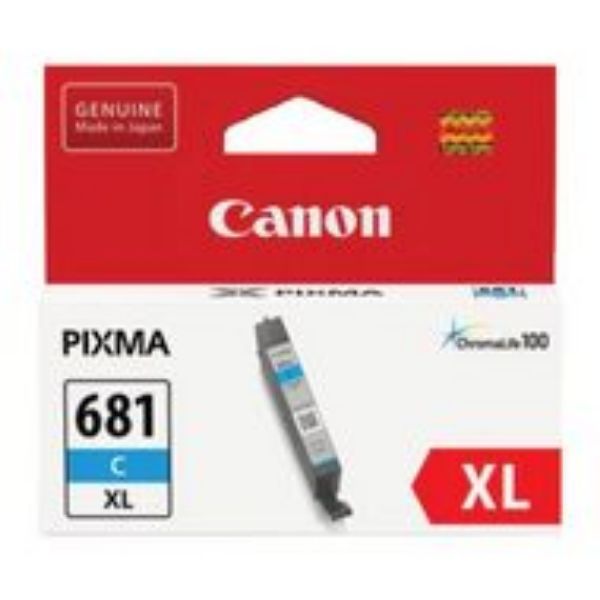 Picture of Canon CLI681XL Cyan Ink Cartridge