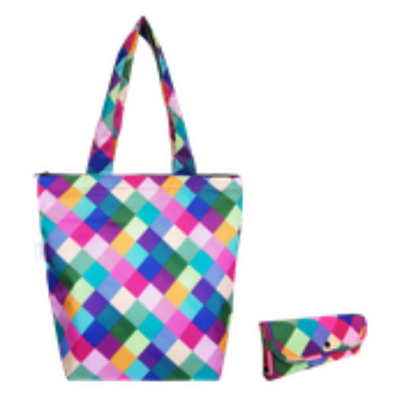 Picture of Sacchi Insulated Market Tote - Harlequin