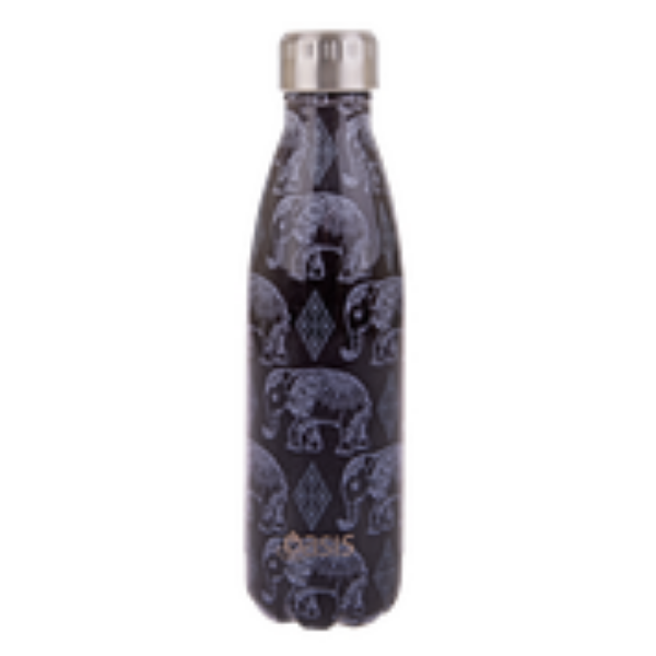 Picture of Oasis Drink Bottle 750ml Boho Elephant