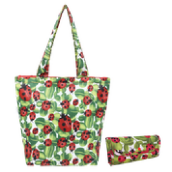 Picture of Sachi Insulated Market Tote - Lady Bug