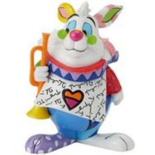 Picture of Britto Mini Disney Figurine White Rabbit 8cm