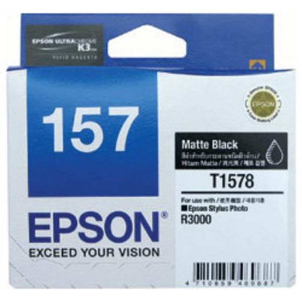 Picture of Epson T1578 Matte Black Ink Cartridge