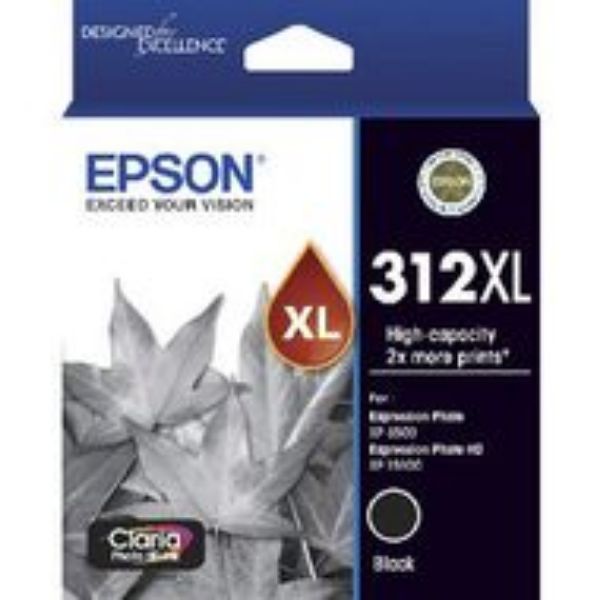 Picture of Epson 312 High Yield Black Ink Cartridge