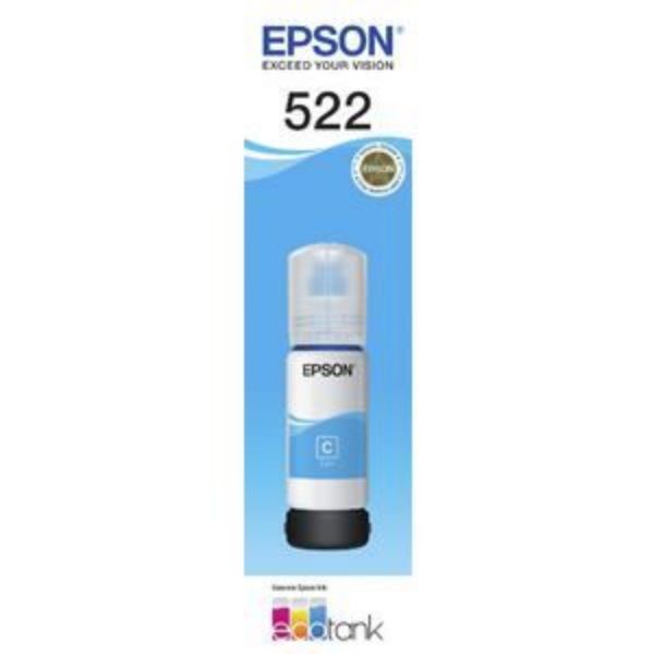 Picture of Epson 522 Cyan Ink Bottle