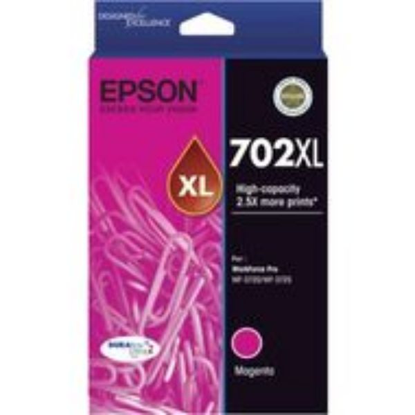 Picture of Epson 702 High Yield Magenta Ink Cartridge