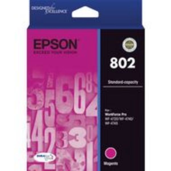 Picture of Epson 802 Magenta Ink Cartridge