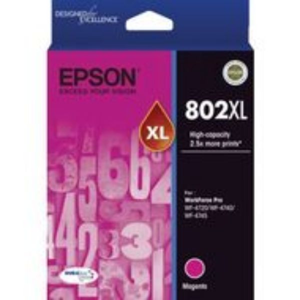 Picture of Epson 802 Magenta XL Ink Cartridge