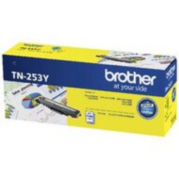 Picture of Brother TN253 Yellow Toner Cartridge