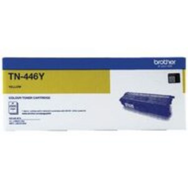 Picture of Brother TN446 Yellow Toner Cartridge