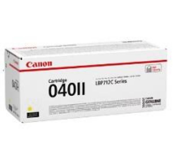 Picture of Canon CART040 Yellow High Yield Toner Cartridge