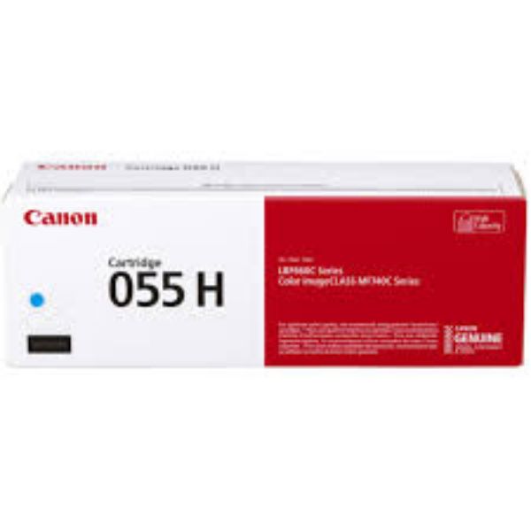 Picture of Canon CART055 Cyan High Yield Toner Cartridge