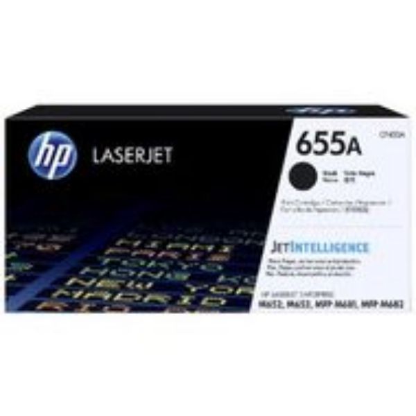 Picture of HP #655A  Black Toner Cartridge