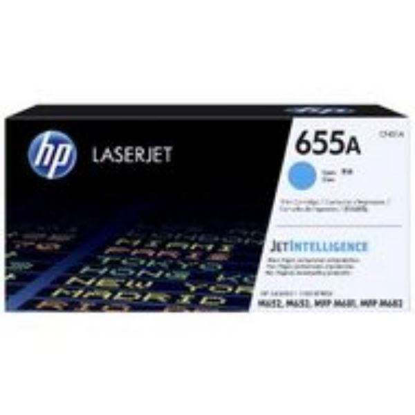 Picture of HP #655A Cyan Toner Cartridge