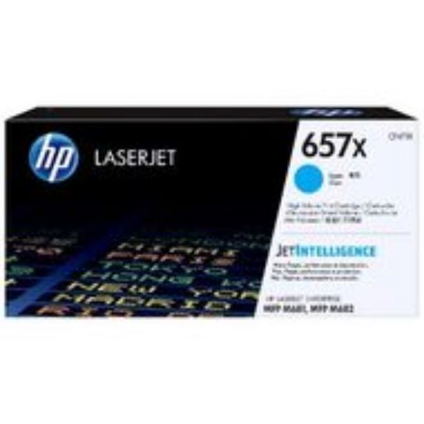 Picture of HP #657X Cyan Toner Cartridge