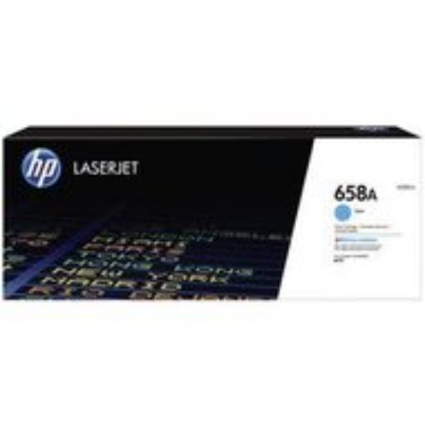 Picture of HP #658A Cyan Toner Cartridge W2001A