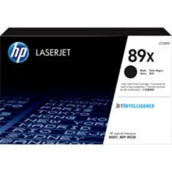 Picture of HP #89X Black Toner Cartrdige CF289X