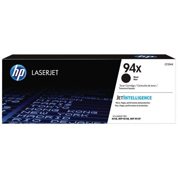 Picture of HP #94X Black Toner Cartridge CF294X