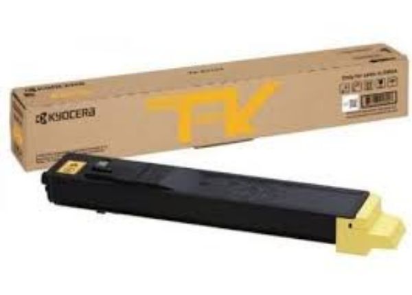 Picture of Kyocera TK-5219 Yellow Toner Cartridge