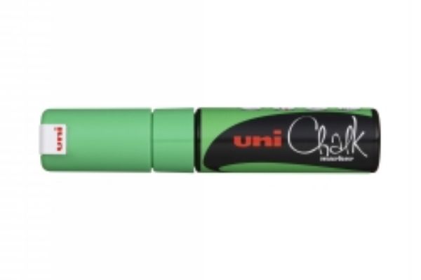 Picture of Marker Chalk Uni-ball 8.0mm Chisel Tip Fluoro Green